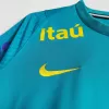 Men's Brazil Pre-Match Training Soccer Jersey Shirt 2021 - BuyJerseyshop