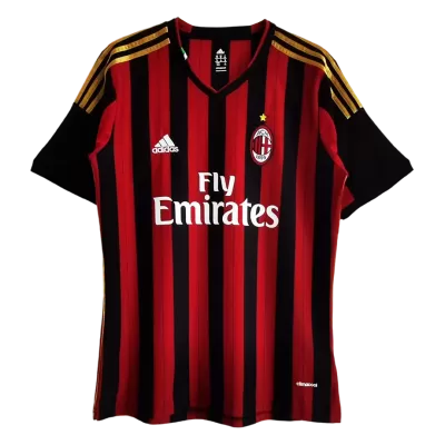 AC Milan Retro Jerseys 2013/14 Home Soccer Jersey For Men - BuyJerseyshop