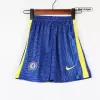 Kids Chelsea Home Soccer Jersey Kit (Jersey+Shorts) 2021/22 - BuyJerseyshop