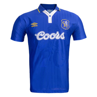 Chelsea Retro Jerseys 1995/97 Home Soccer Jersey For Men - BuyJerseyshop