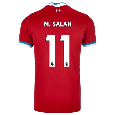 Men's Mohamed Salah #11 Liverpool Home Soccer Jersey Shirt 2020/21 - BuyJerseyshop