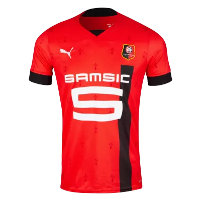 Men's Stade Rennais Home Soccer Jersey Shirt 2022/23 - BuyJerseyshop