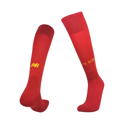 Kids Roma Home Soccer Socks 2022/23 - BuyJerseyshop