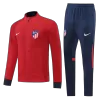 Men's Atletico Madrid Tracksuit Sweat Shirt Kit (Top+Trousers) 2021/22 - BuyJerseyshop