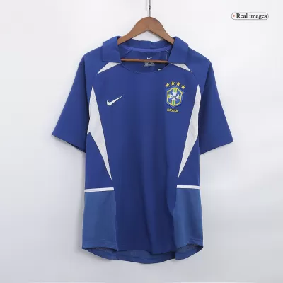 Brazil Retro Jerseys 2002 Away Soccer Jersey For Men - BuyJerseyshop