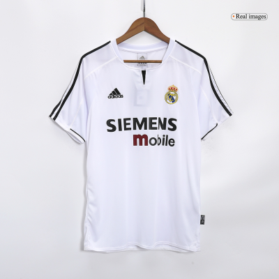 Real Madrid Retro Jerseys 2003/04 Home Soccer Jersey For Men - BuyJerseyshop