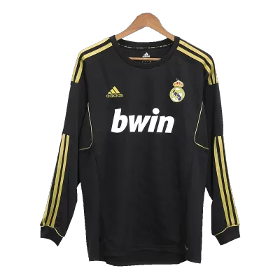 Real Madrid Retro Jerseys 2011/12 Away Long Sleeve Soccer Jersey For Men - BuyJerseyshop