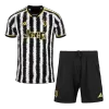 Men's Juventus Home Soccer Jersey Kit (Jersey+Shorts) 2023/24 - BuyJerseyshop