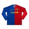 MESSI #10 Barcelona Retro Jerseys 2008/09 Home Long Sleeve Soccer Jersey For Men - BuyJerseyshop