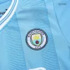 Kids Manchester City Home Soccer Jersey Kit (Jersey+Shorts) 2023/24 - BuyJerseyshop