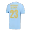 Manchester City CHAMPIONS OF EUROPE #23 Home Player Version Jersey 2023/24 Men - BuyJerseyshop