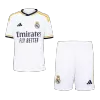 Kids Real Madrid Home Soccer Jersey Kit (Jersey+Shorts) 2023/24 - BuyJerseyshop