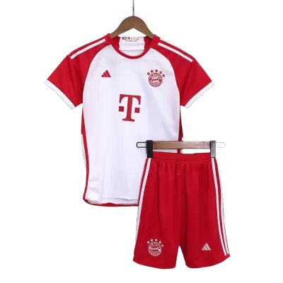 Kids Bayern Munich Home Soccer Jersey Kit (Jersey+Shorts) 2023/24 - BuyJerseyshop