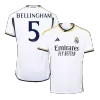 Men's BELLINGHAM #5 Real Madrid Home Soccer Jersey Shirt 2023/24 - BuyJerseyshop