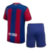 Men's Barcelona Home Soccer Jersey Kit (Jersey+Shorts) 2023/24 - BuyJerseyshop