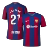 F. DE JONG #21 Barcelona Home Player Version Jersey 2023/24 Men - BuyJerseyshop