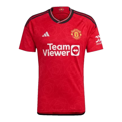 Men's Manchester United Home Soccer Jersey Shirt 2023/24 - BuyJerseyshop