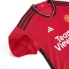 Men's HØJLUND #11 Manchester United Home Soccer Jersey Shirt 2023/24 - BuyJerseyshop