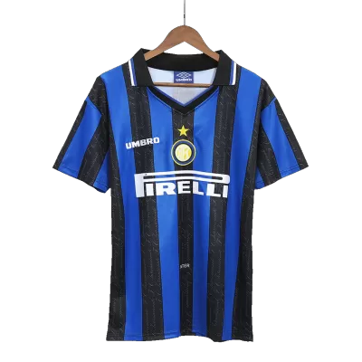 Inter Milan Retro Jerseys 1997/98 Home Soccer Jersey For Men - BuyJerseyshop