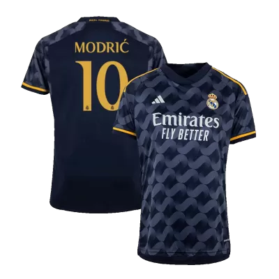 Men's MODRIĆ #10 Real Madrid Away Soccer Jersey Shirt 2023/24 - BuyJerseyshop