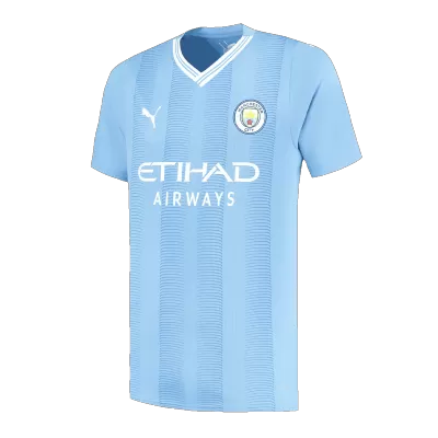 Men's Manchester City Home Soccer Jersey Shirt 2023/24 - BuyJerseyshop