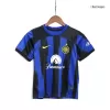 Kids Inter Milan Home Soccer Jersey Kit (Jersey+Shorts) 2023/24 - BuyJerseyshop