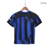 Kids Inter Milan Home Soccer Jersey Kit (Jersey+Shorts) 2023/24 - BuyJerseyshop