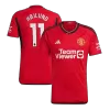 Men's HØJLUND #11 Manchester United Home Soccer Jersey Shirt 2023/24 - BuyJerseyshop