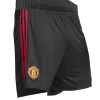 Men's Manchester United Soccer Shorts Home 2023/24 - BuyJerseyshop