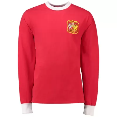 Manchester United Retro Jerseys 1963 Long Sleeve Soccer Jersey For Men - BuyJerseyshop