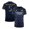 Men's BELLINGHAM #5 Real Madrid Away Soccer Jersey Shirt 2023/24-Sen2 Font - BuyJerseyshop