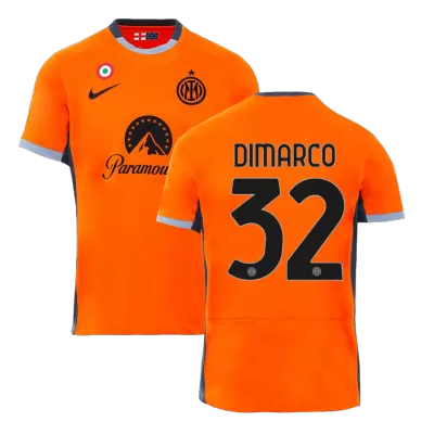 Men's DIMARCO #32 Inter Milan Third Away Soccer Jersey Shirt 2023/24 - BuyJerseyshop