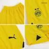 Kids Borussia Dortmund Away Soccer Jersey Kit (Jersey+Shorts) 2023/24 - BuyJerseyshop