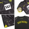 Kids Borussia Dortmund Away Soccer Jersey Kit (Jersey+Shorts) 2023/24 - BuyJerseyshop