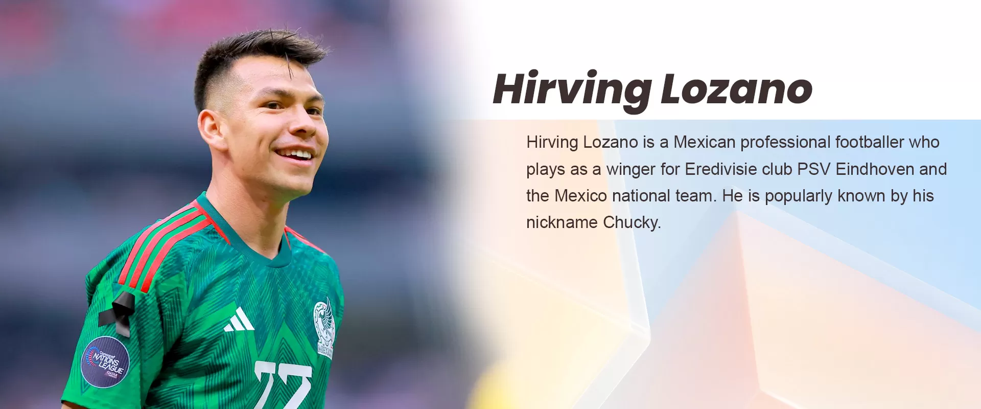 HIRVING LOZANO BANNER - BuyJerseyshop