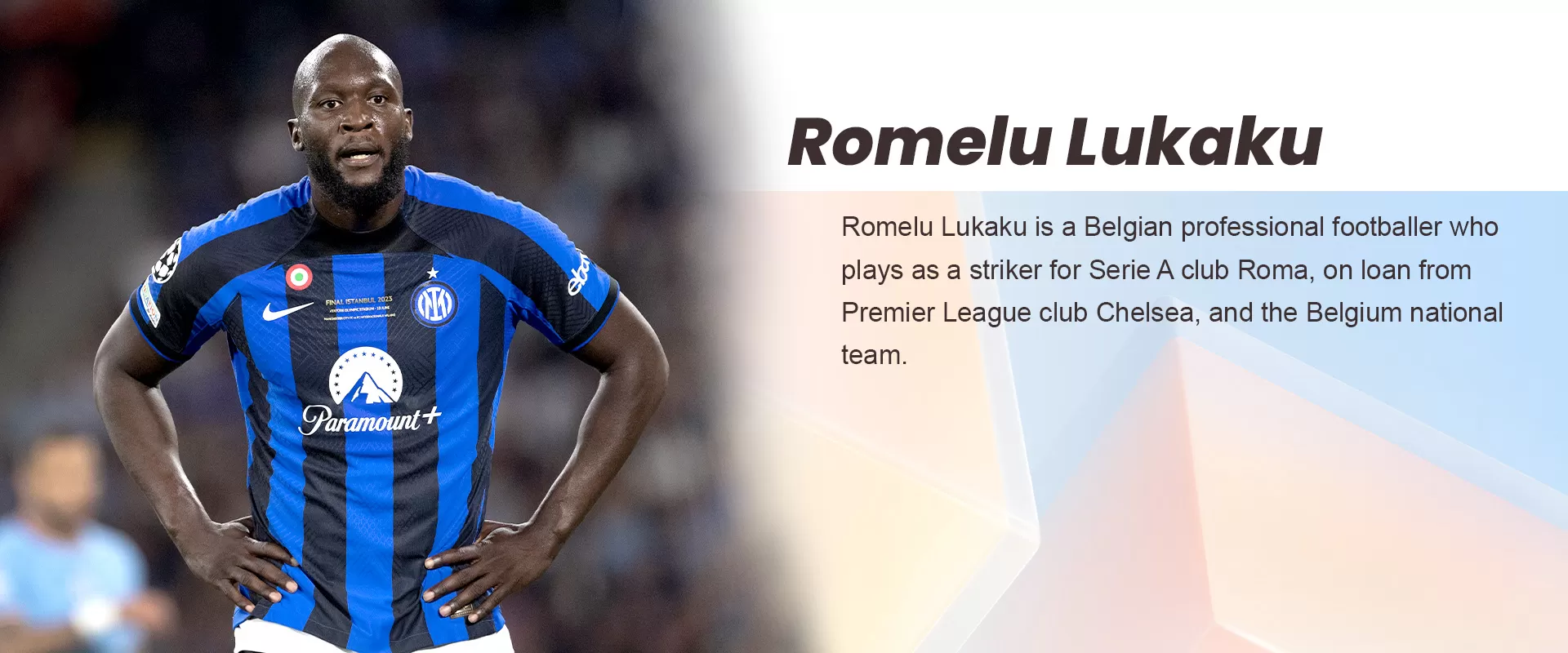 ROMELU LUKAKU BANNER - BuyJerseyshop