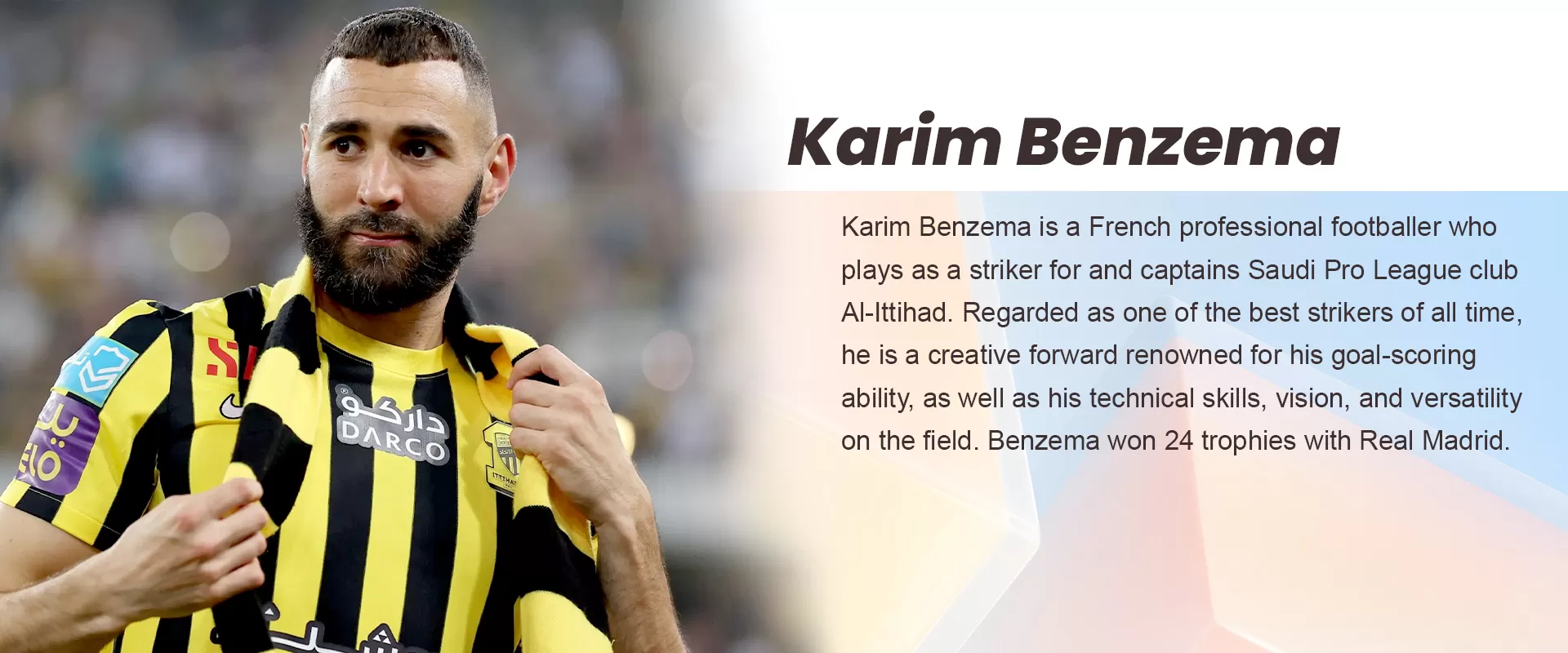 KARIM BENZEMA BANNER - BuyJerseyshop