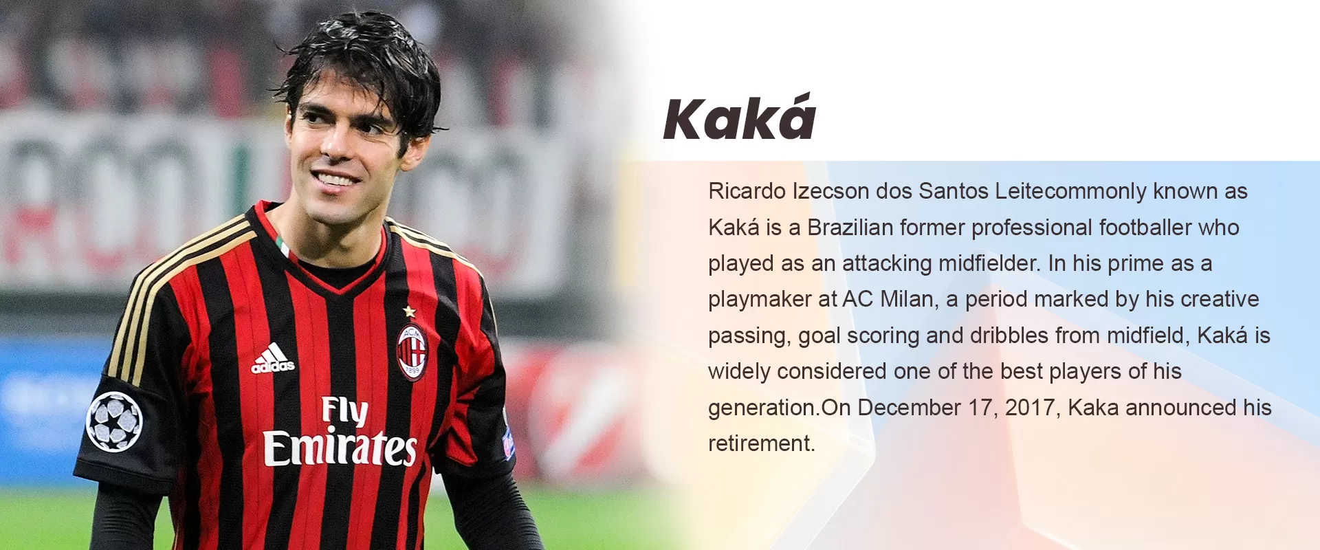 Kaká BANNER - BuyJerseyshop