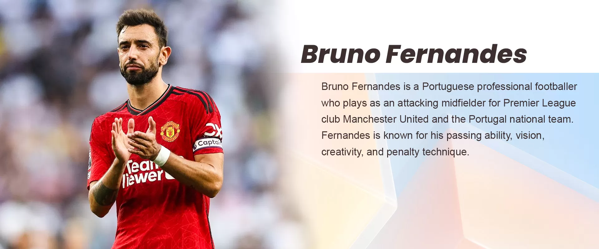 BRUNO FERNANDES BANNER  - BuyJerseyshop