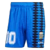 Men's #10 Argentina Away Soccer Jersey Kit (Jersey+Shorts) 1994 - BuyJerseyshop