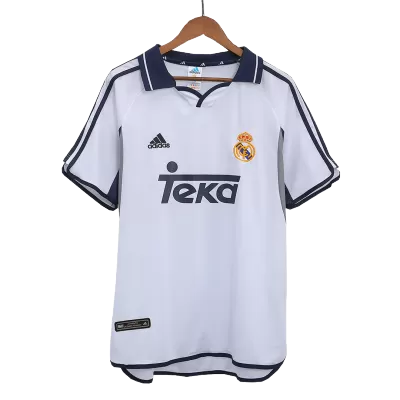 Real Madrid Retro Jerseys 2000/01 Home Soccer Jersey For Men - BuyJerseyshop