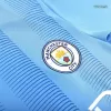 Men's CHAMPIONS #23 Manchester City Home Soccer Jersey Shirt 2023/24 - BuyJerseyshop