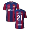 Men's F. DE JONG #21 Barcelona Home Soccer Jersey Shirt 2023/24 - BuyJerseyshop