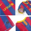 Kids Barcelona Home Soccer Jersey Kit (Jersey+Shorts) 2010/11 - BuyJerseyshop