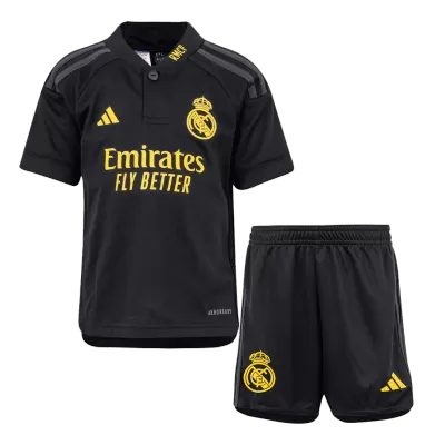 Kids Real Madrid Third Away Soccer Jersey Kit (Jersey+Shorts) 2023/24 - BuyJerseyshop