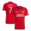 Men's MOUNT #7 Manchester United Home UCL Soccer Jersey Shirt 2023/24 - BuyJerseyshop