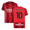 Men's RAFA LEÃO #10 AC Milan Home Soccer Jersey Shirt 2023/24 - BuyJerseyshop