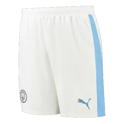 Men's Manchester City Soccer Shorts Home 2023/24 - BuyJerseyshop