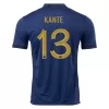 Men's KANTE #13 France Home Soccer Jersey Shirt 2022 - BuyJerseyshop