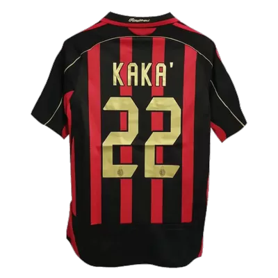 KAKA' #22 AC Milan Retro Jerseys 2006/07 Home Soccer Jersey For Men - BuyJerseyshop